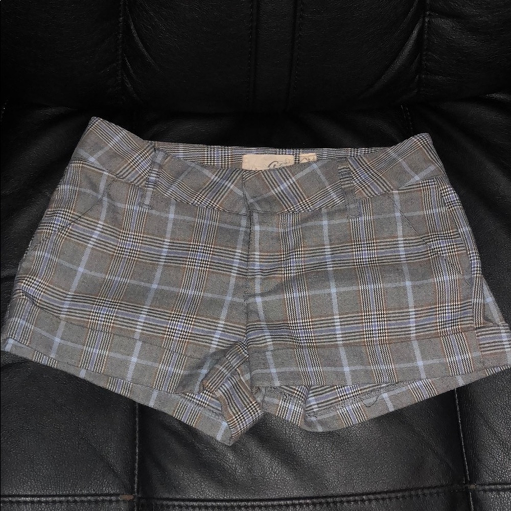 Plaid Guess Shorts